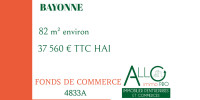 fond de commerce à BAYONNE (64100)